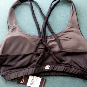 Nfinity sports bra padded with  back (size Large) Brand New